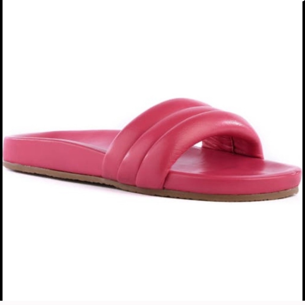 Seychelles Low Key Slide Sandal FUCHSIA, Size 7